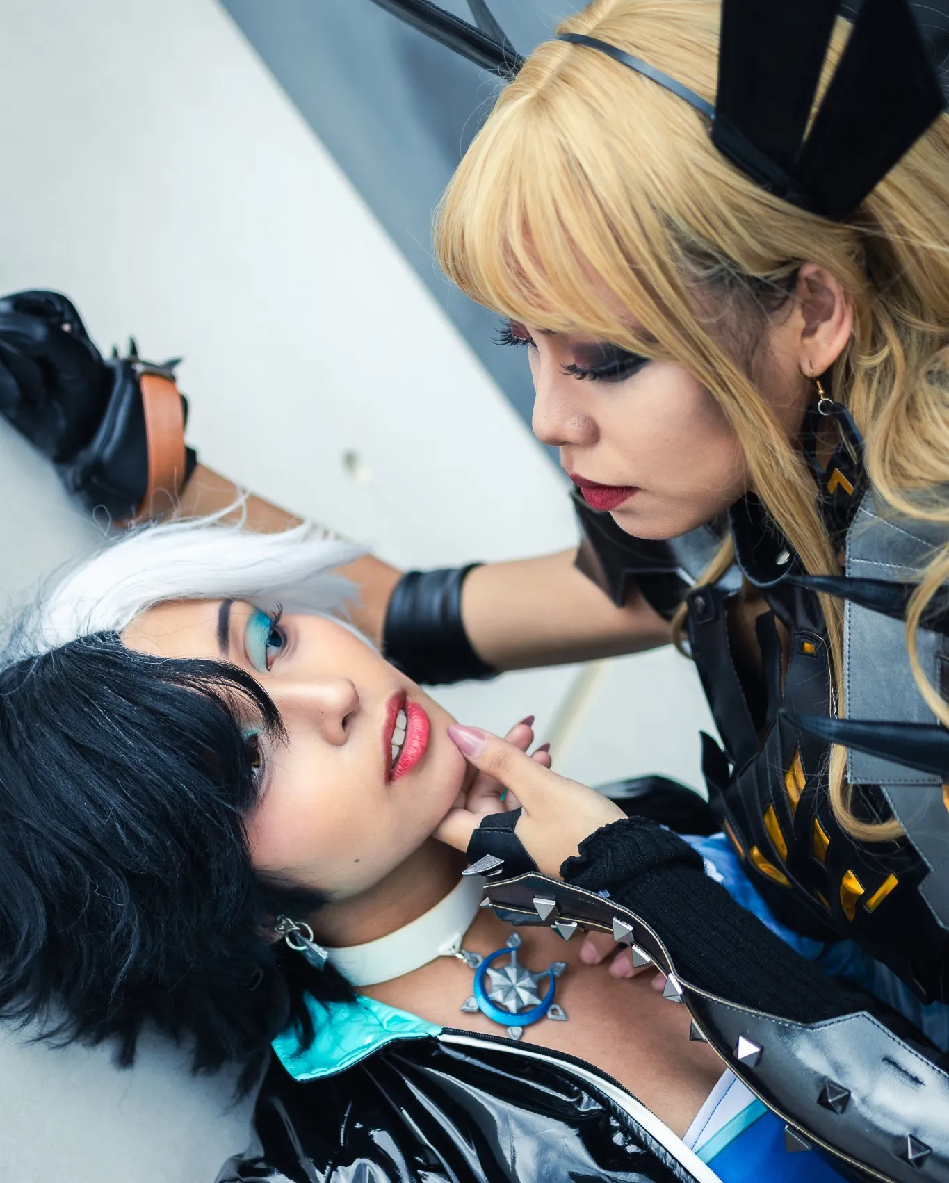 Cosplayers from the game Marvel Rivals